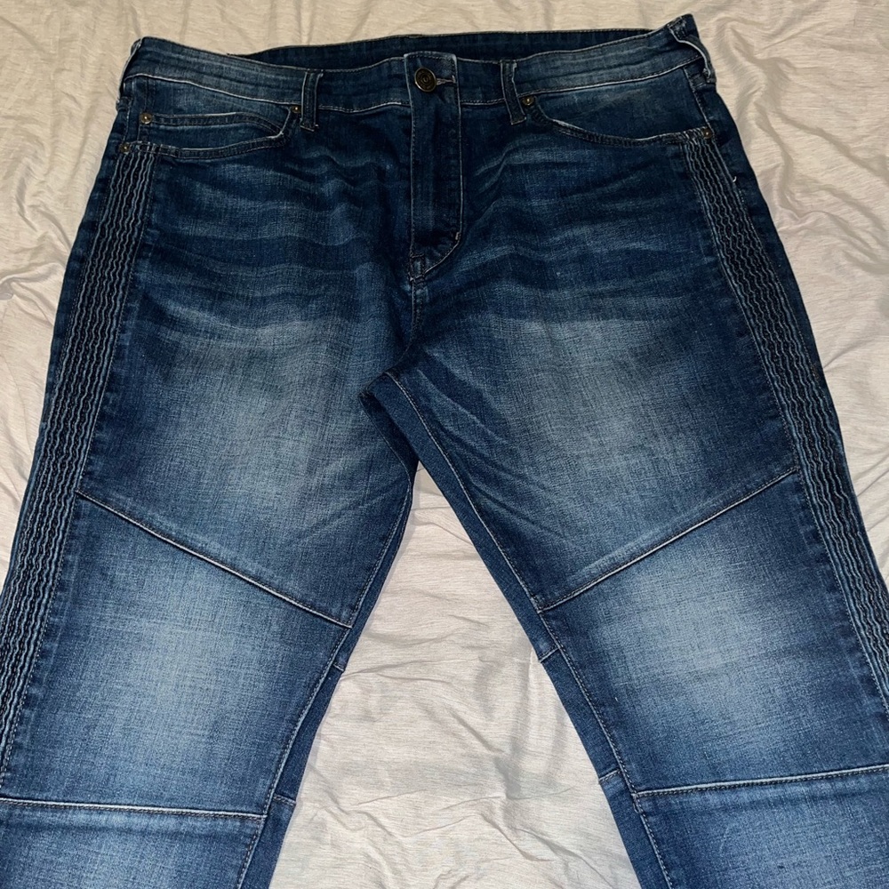 Blue denim true religion jeans